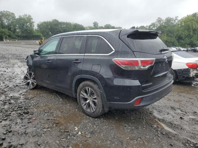 5TDJKRFH4GS282540 - 2016 TOYOTA HIGHLANDER XLE Qara foto 2
