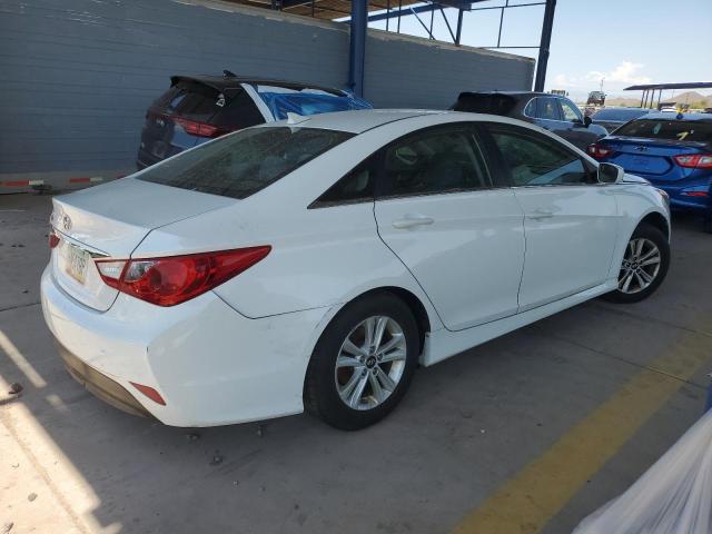 5NPEB4AC3EH867368 - 2014 HYUNDAI SONATA GLS WHITE photo 3