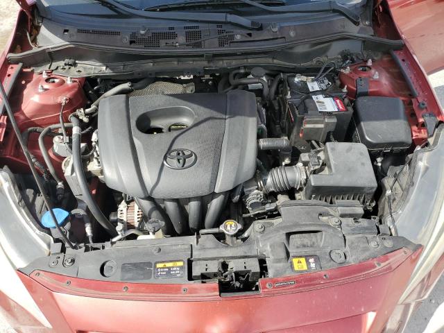 3MYDLBYV5JY304969 - 2018 TOYOTA YARIS IA RED photo 11