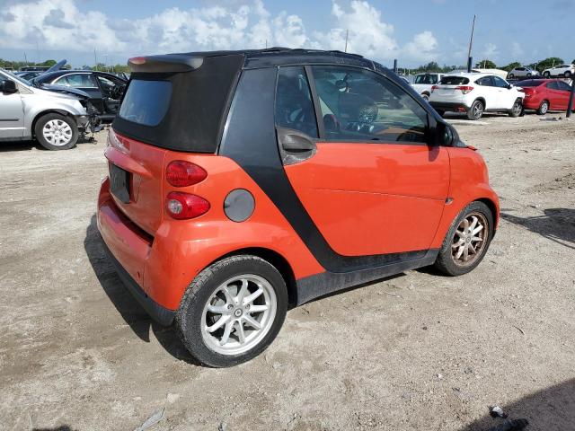 WMEEK31X98K088979 - 2008 SMART FORTWO PASSION RED photo 3