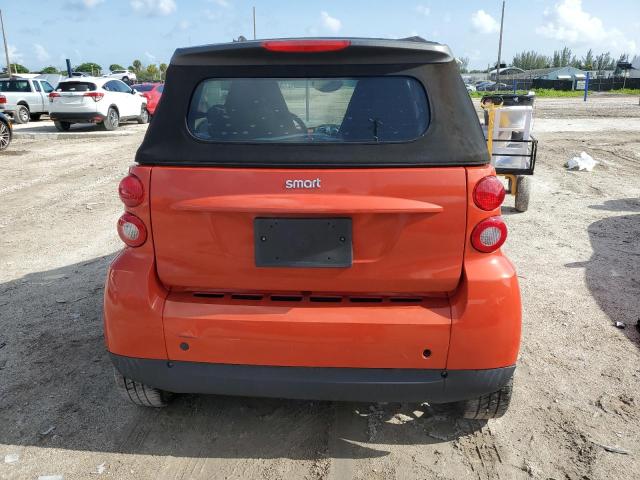 WMEEK31X98K088979 - 2008 SMART FORTWO PASSION RED photo 6