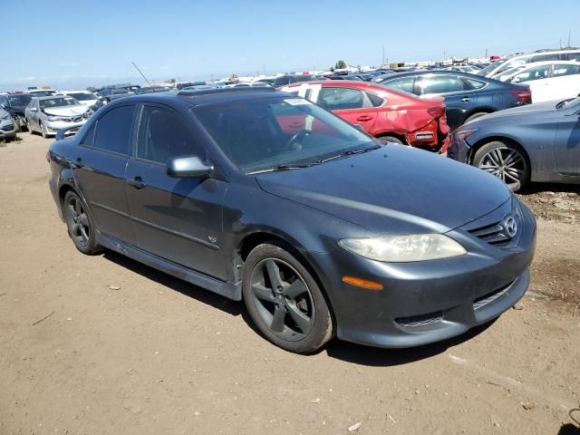 1YVHP80D755M11447 - 2005 MAZDA 6 S GRAY photo 4