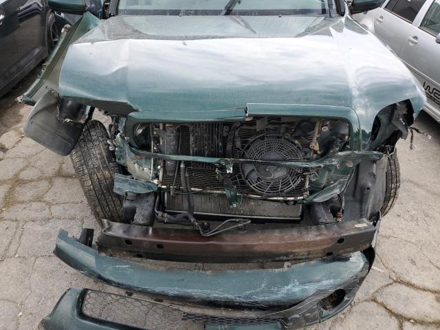 5TDZT38A02S101357 - 2002 TOYOTA SEQUOIA LIMITED GREEN photo 12