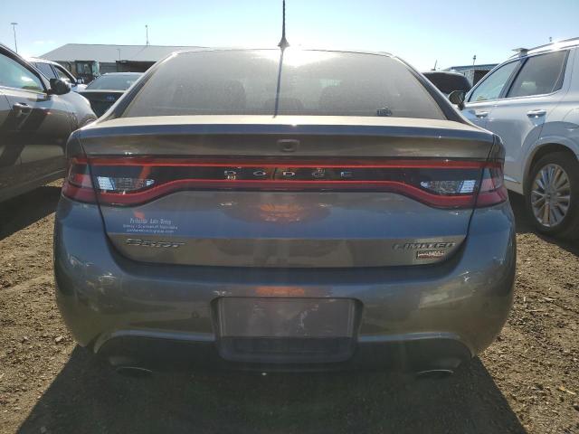 1C3CDFCH0DD182520 - 2013 DODGE DART LIMITED GRAY photo 6