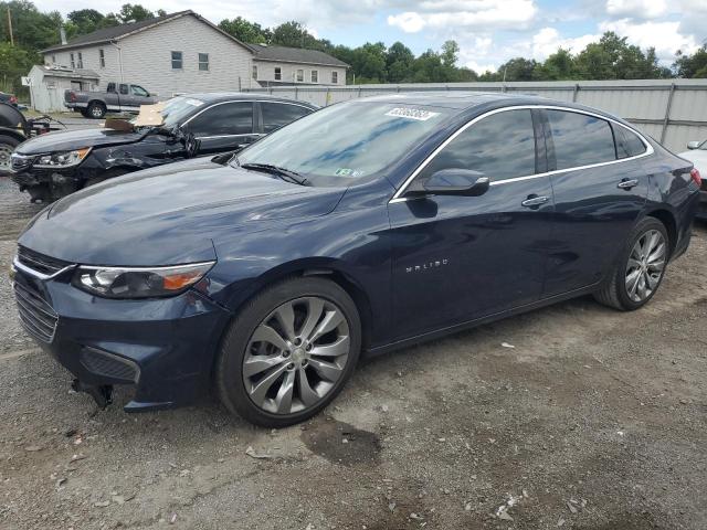 1G1ZH5SX6HF210613 - 2017 CHEVROLET MALIBU PREMIER BLUE photo 1