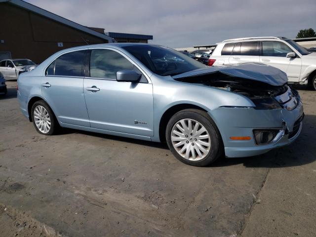 3FADP0L35AR372699 - 2010 FORD FUSION HYBRID SILVER photo 4