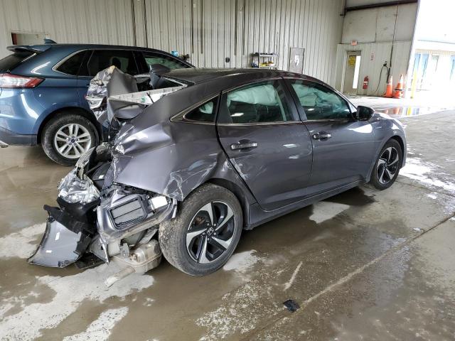 19XZE4F52NE007470 - 2022 HONDA INSIGHT EX GRAY photo 3