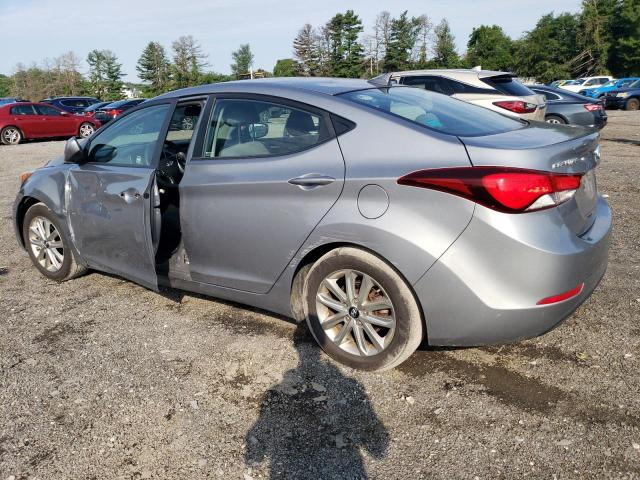 KMHDH4AE0EU122574 - 2014 HYUNDAI ELANTRA SE SILVER photo 2