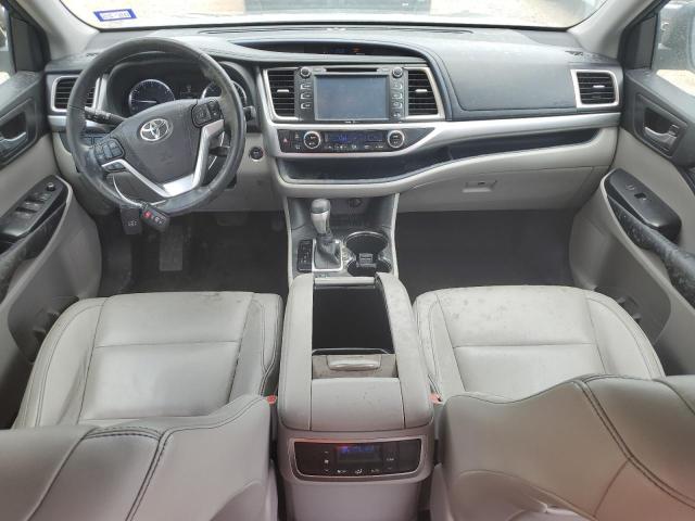 5TDKKRFH4FS088299 - 2015 TOYOTA HIGHLANDER XLE GRAY photo 8