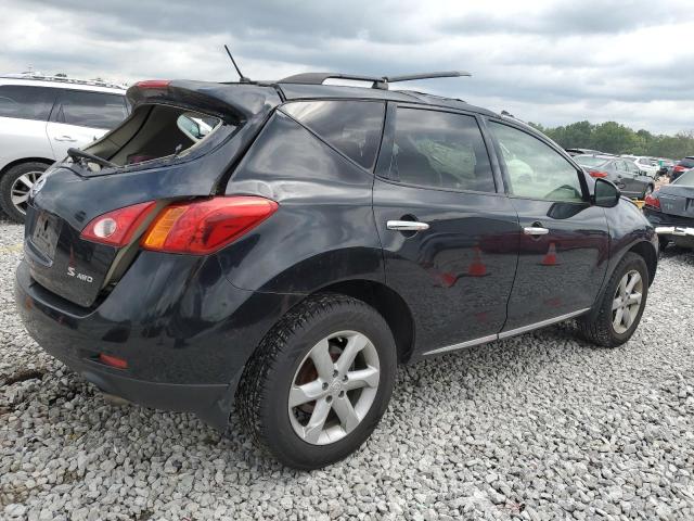 JN8AZ18W69W119453 - 2009 NISSAN MURANO S BLACK photo 3