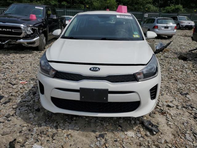 3KPA24AD7LE274900 - 2020 KIA RIO LX WHITE photo 5