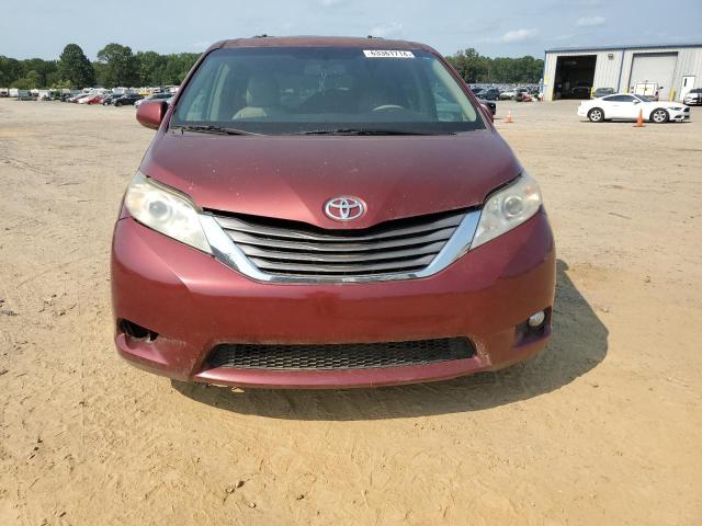 5TDYK3DC2BS003467 - 2011 TOYOTA SIENNA XLE MAROON photo 5