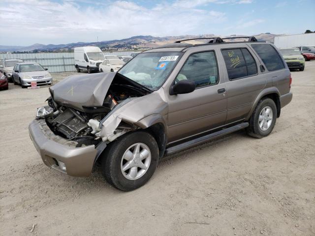 JN8DR09XX1W563342 - 2001 NISSAN PATHFINDER LE TAN photo 1