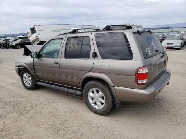 JN8DR09XX1W563342 - 2001 NISSAN PATHFINDER LE თაფლისფერი ფოტო 2