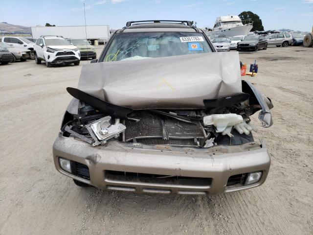 JN8DR09XX1W563342 - 2001 NISSAN PATHFINDER LE თაფლისფერი ფოტო 5