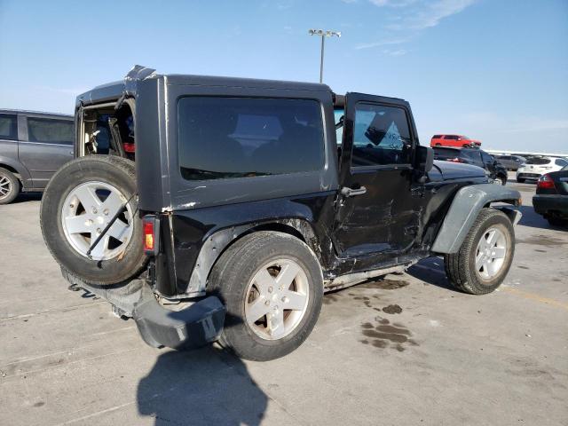 1J4AA2D12BL518641 - 2011 JEEP WRANGLER SPORT BLACK photo 3