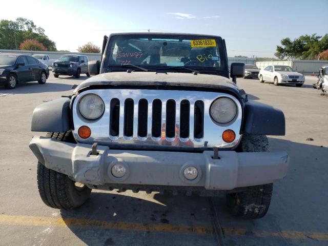 1J4AA2D12BL518641 - 2011 JEEP WRANGLER SPORT BLACK photo 5