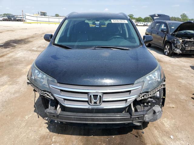 2HKRM4H76CH604227 - 2012 HONDA CR-V EXL GRAY photo 5