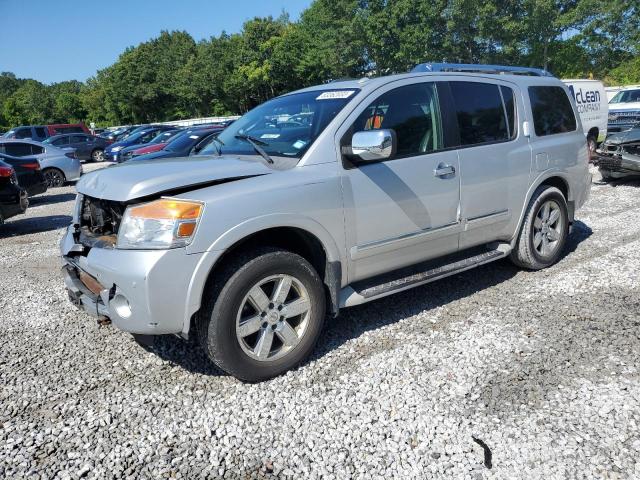 5N1AA0NE9AN620092 - 2010 NISSAN ARMADA PLATINUM SILVER photo 1