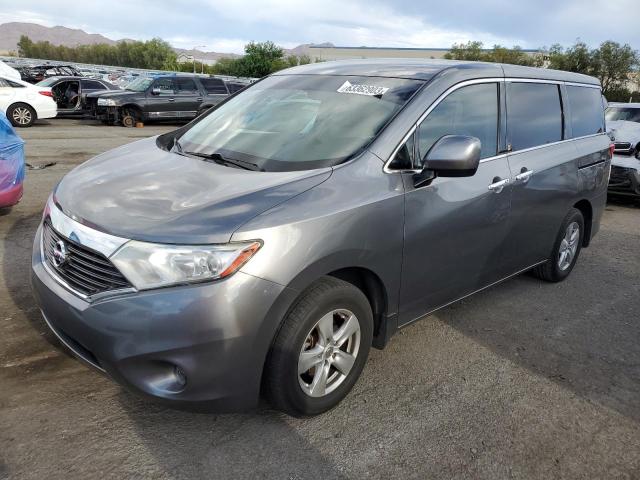 JN8AE2KP4F9121909 - 2015 NISSAN QUEST S GRAY photo 1