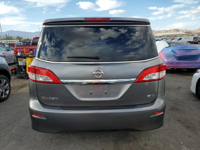 JN8AE2KP4F9121909 - 2015 NISSAN QUEST S GRAY photo 6