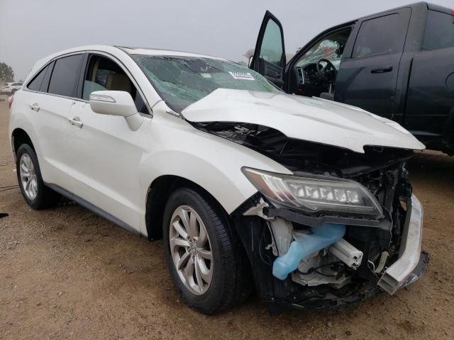 5J8TB4H37GL007177 - 2016 ACURA RDX WHITE photo 4