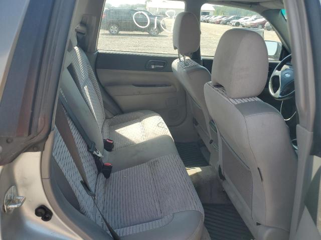 JF1SG65655H719327 - 2005 SUBARU FORESTER 2.5XS Серебристый фото 10