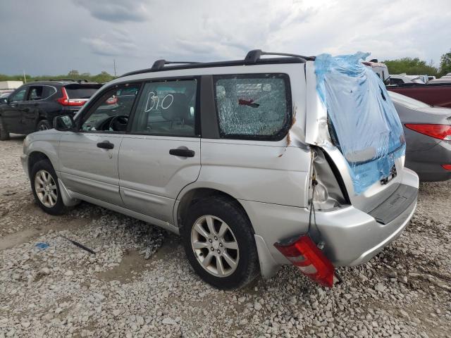 JF1SG65655H719327 - 2005 SUBARU FORESTER 2.5XS SILVER photo 2