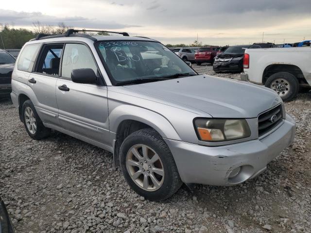 JF1SG65655H719327 - 2005 SUBARU FORESTER 2.5XS SILVER photo 4