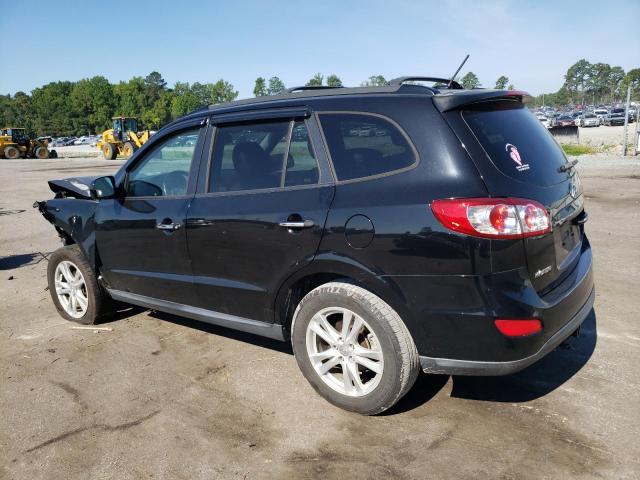 5XYZKDAGXBG084152 - 2011 HYUNDAI SANTA FE LIMITED BLACK photo 2