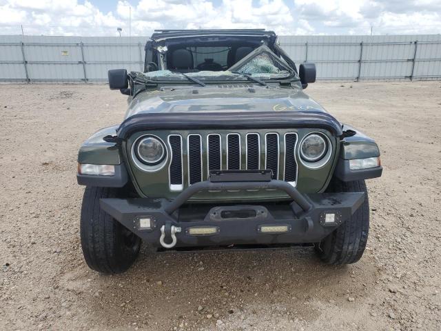 1C4HJXEN9LW322781 - 2020 JEEP WRANGLER U SAHARA GREEN photo 5