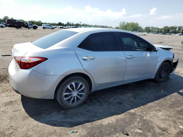 2T1BURHEXEC085010 - 2014 TOYOTA COROLLA L SILVER photo 3