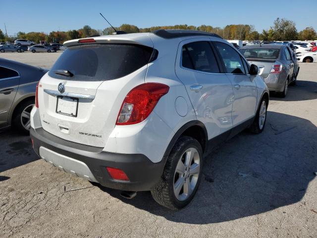 KL4CJASB9GB628968 - 2016 BUICK ENCORE WHITE photo 4