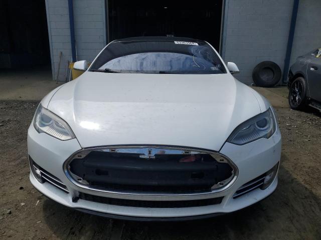 5YJSA1CG2DFP07855 - 2013 TESLA MODEL S Ağ foto 5