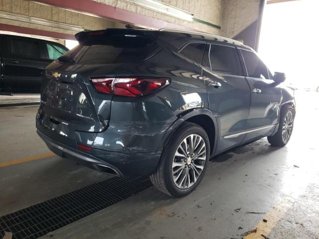 3GNKBFRS7KS689385 - 2019 CHEVROLET BLAZER PREMIER GRAY photo 3