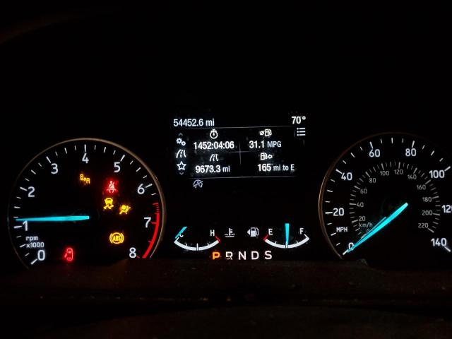 MAJ3P1TE3JC187522 - 2018 FORD ECOSPORT SE GRAY photo 9