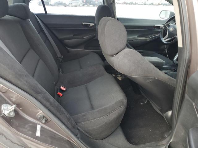 2HGFA1F68AH519157 - 2010 HONDA CIVIC LX-S Մոխրագույն լուսանկար 10