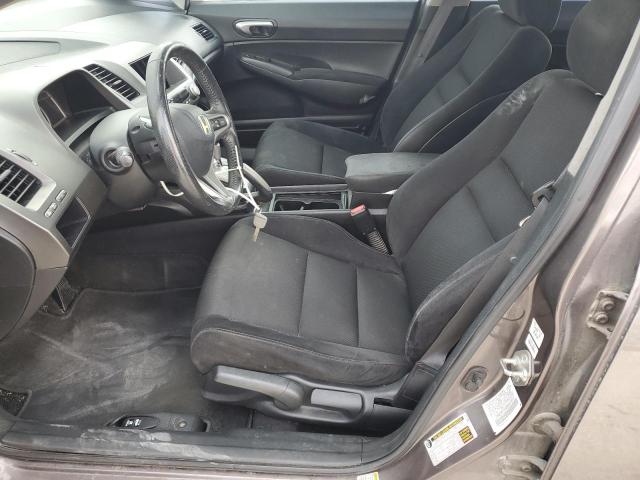 2HGFA1F68AH519157 - 2010 HONDA CIVIC LX-S Մոխրագույն լուսանկար 7