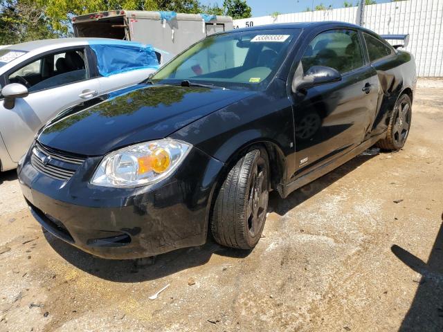 1G1AP14P367826136 - 2006 CHEVROLET COBALT SS SUPERCHARGED BLACK photo 1