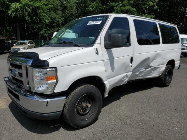 1FBNE3BL3BDB18141 - 2011 FORD ECONOLINE E350 SUPER DUTY WAGON WHITE photo 1