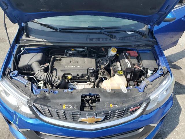 1G1JD6SB4K4144861 - 2019 CHEVROLET SONIC LT أزرق صورة 11