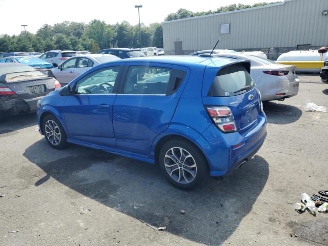 1G1JD6SB4K4144861 - 2019 CHEVROLET SONIC LT أزرق صورة 2