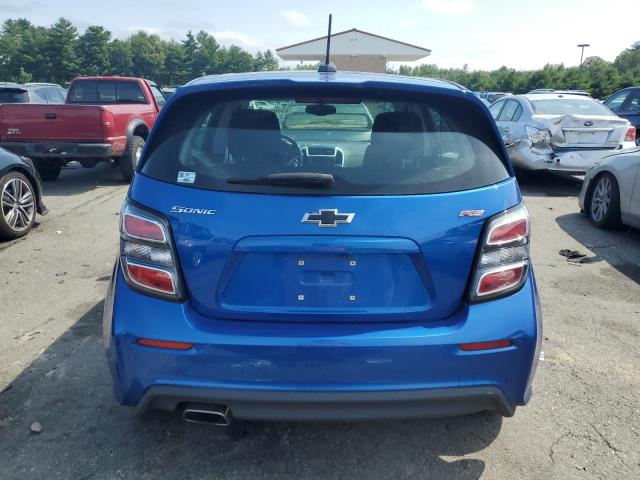 1G1JD6SB4K4144861 - 2019 CHEVROLET SONIC LT أزرق صورة 6