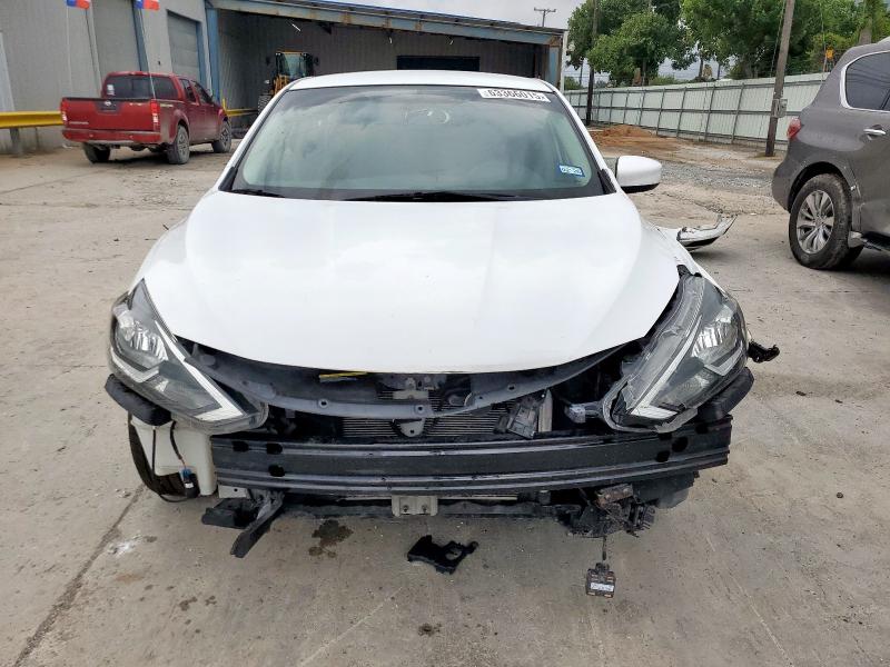 3N1AB7AP9KY433010 - 2019 NISSAN SENTRA S WHITE photo 5