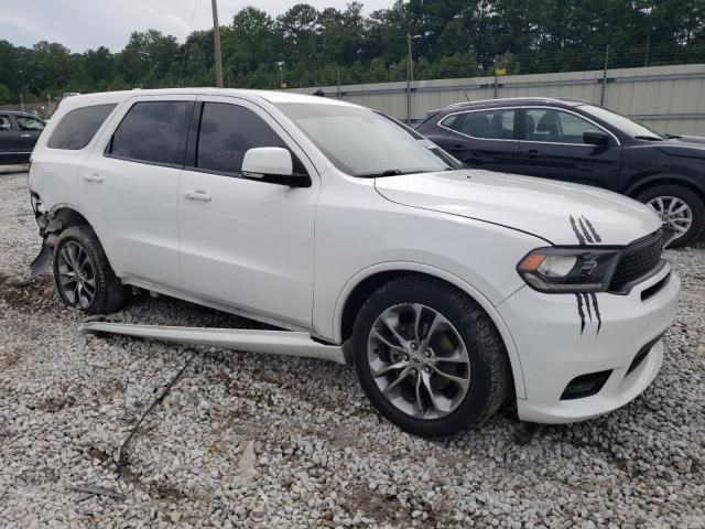 1C4RDHDG4LC145885 - 2020 DODGE DURANGO GT WHITE photo 4