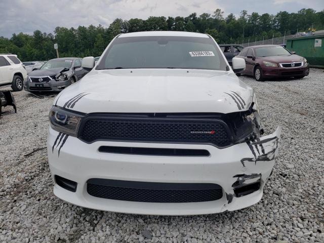 1C4RDHDG4LC145885 - 2020 DODGE DURANGO GT WHITE photo 5