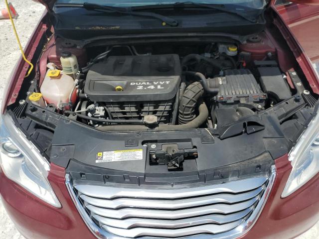 1C3CCBBB4DN726438 - 2013 CHRYSLER 200 TOURING BURGUNDY photo 11