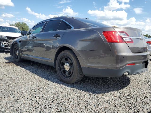 1FAHP2MT9JG112714 - 2018 FORD TAURUS POLICE INTERCEPTOR BROWN photo 2