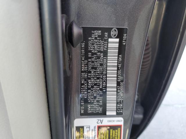 4T1BK3DB1BU382983 - 2011 TOYOTA AVALON BASE Boz foto 12