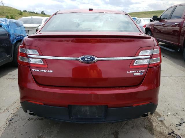 1FAHP2J83GG118016 - 2016 FORD TAURUS LIMITED RED photo 6